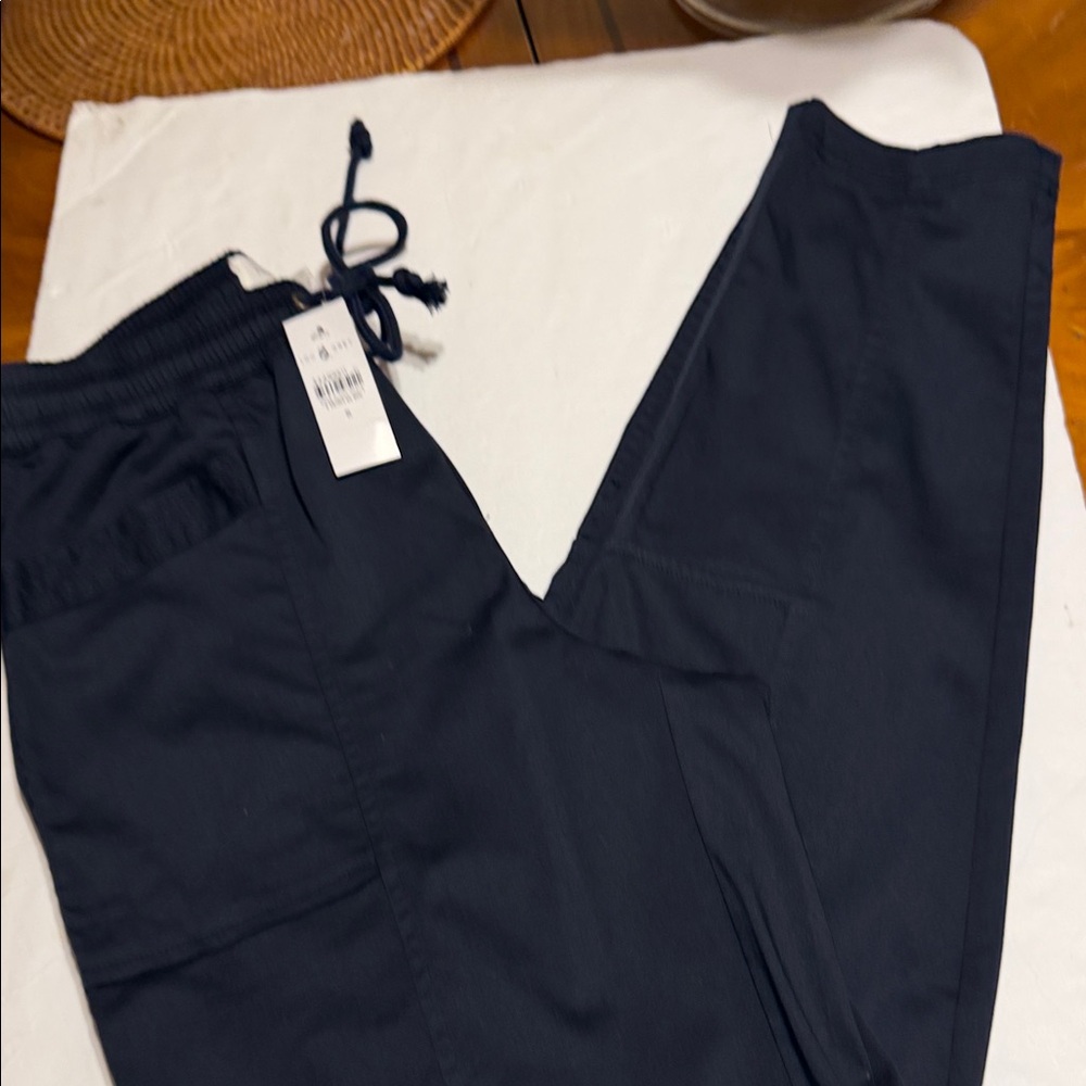 Lou & Grey Navy Drawstring Track Pants